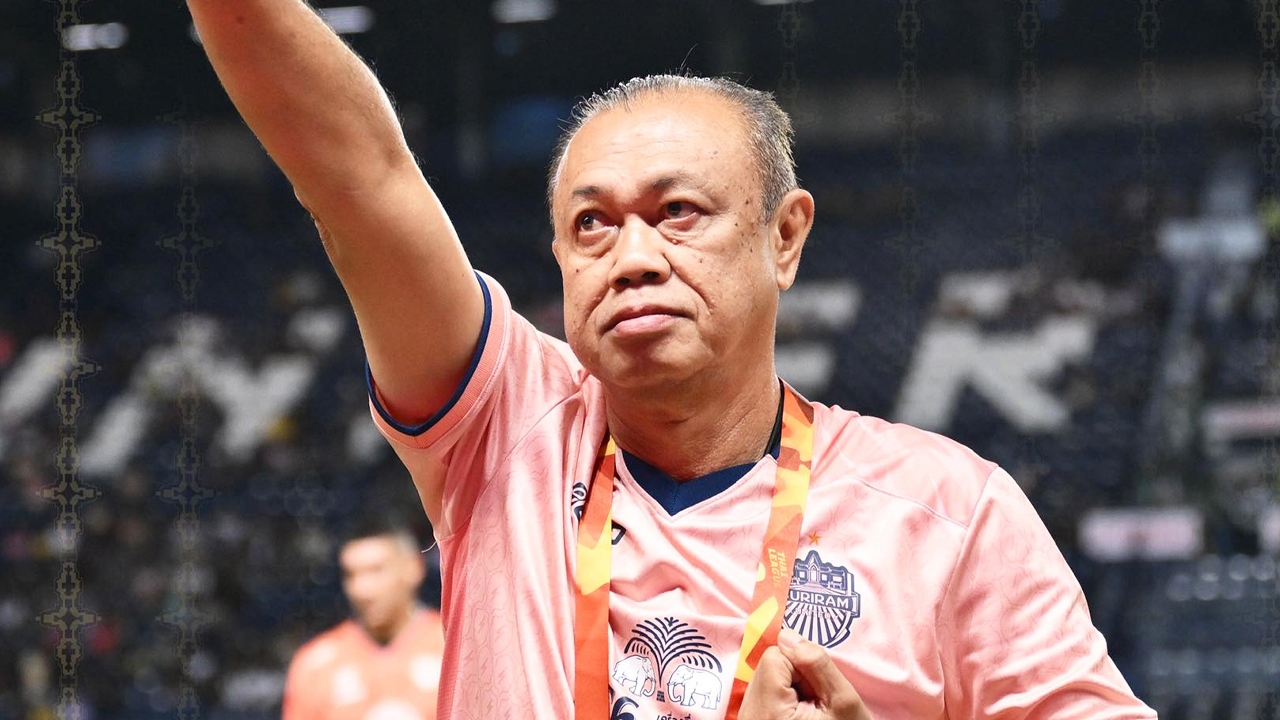 เนวิน ประธานบุรีรัมย์ ส่งข้อความถึง กง อัน ฮานอย ก่อนดวลคู่ปรับเก่า